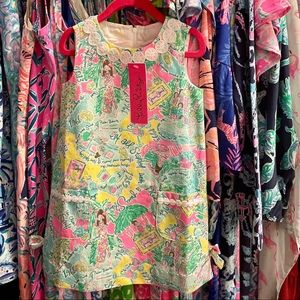 NWT Lilly Pulitzer Girls Juice Stand Shift